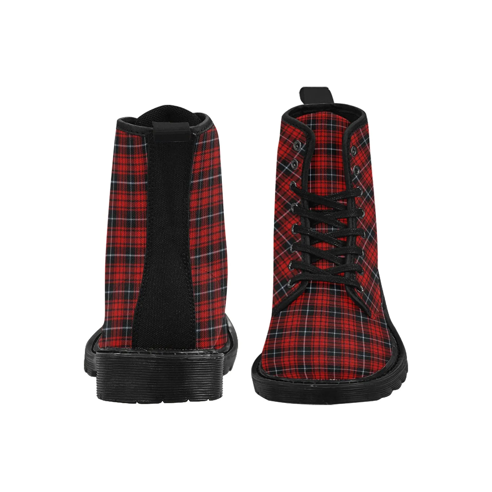 Brick Red Martin Boots for Women