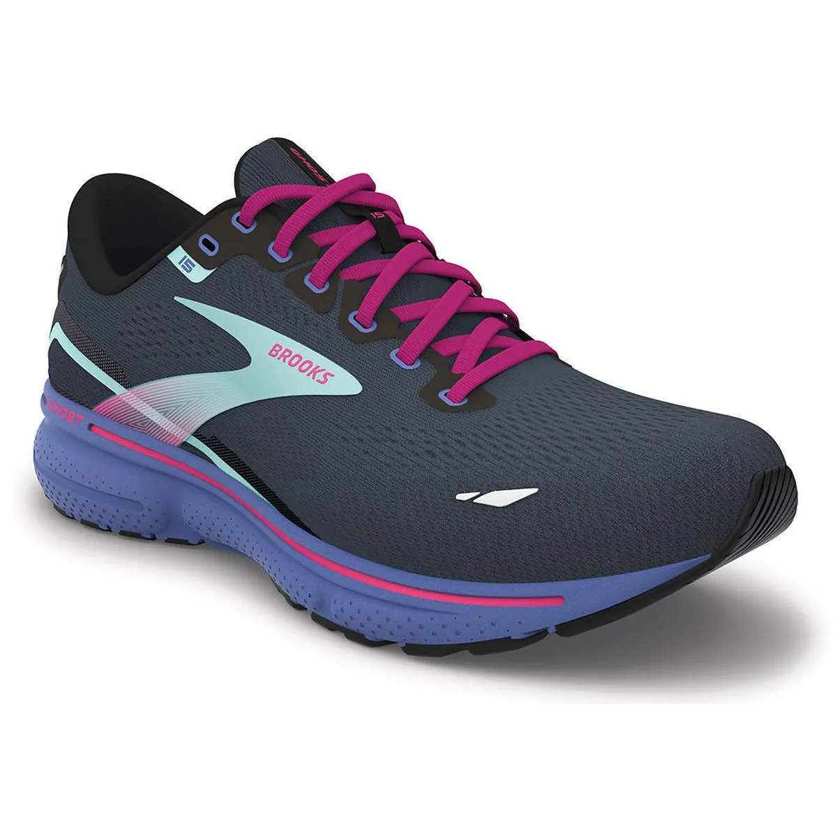 Brooks Womens Ghost 15   Performance Lifestyle Running Shoes