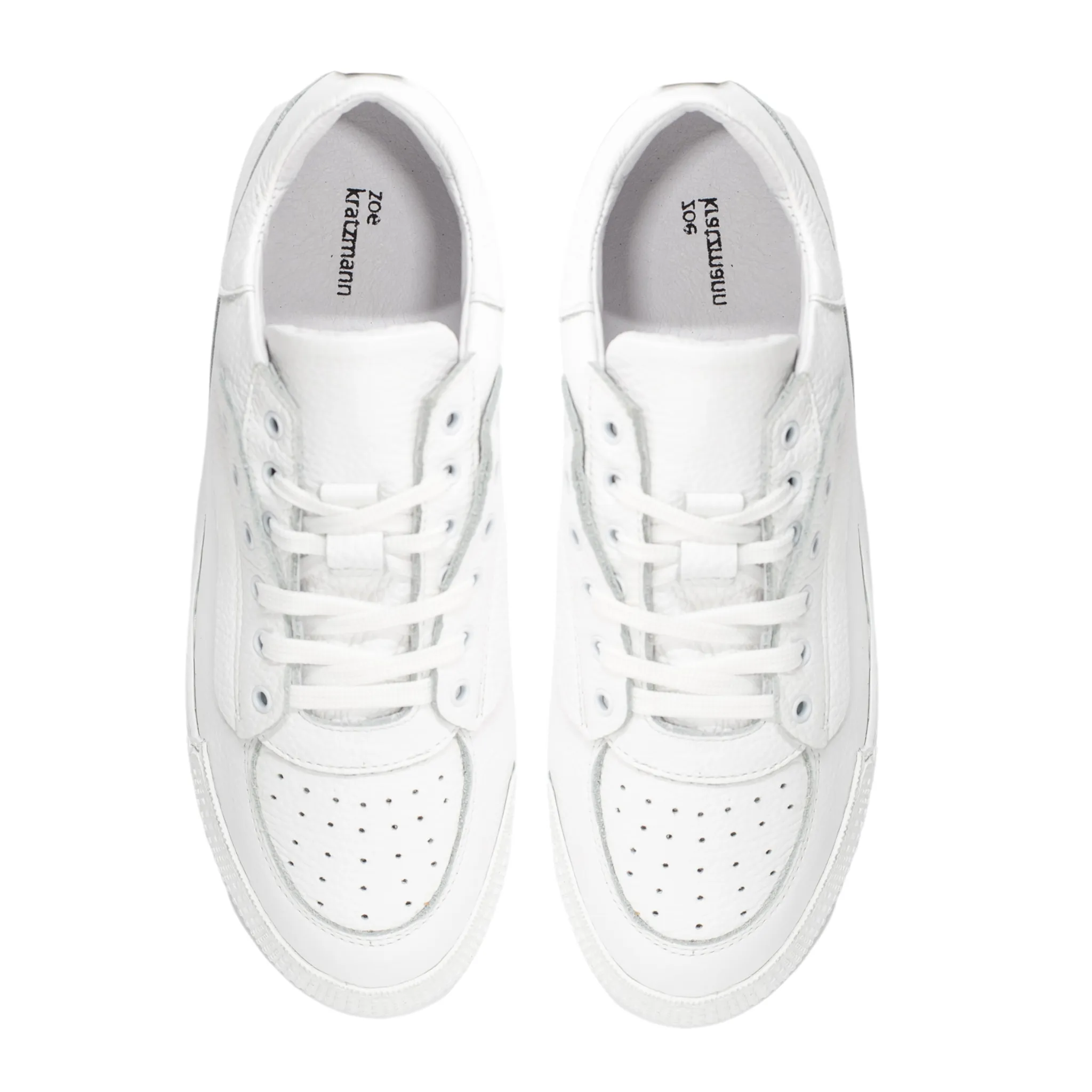 Cache Sneaker in White Leather