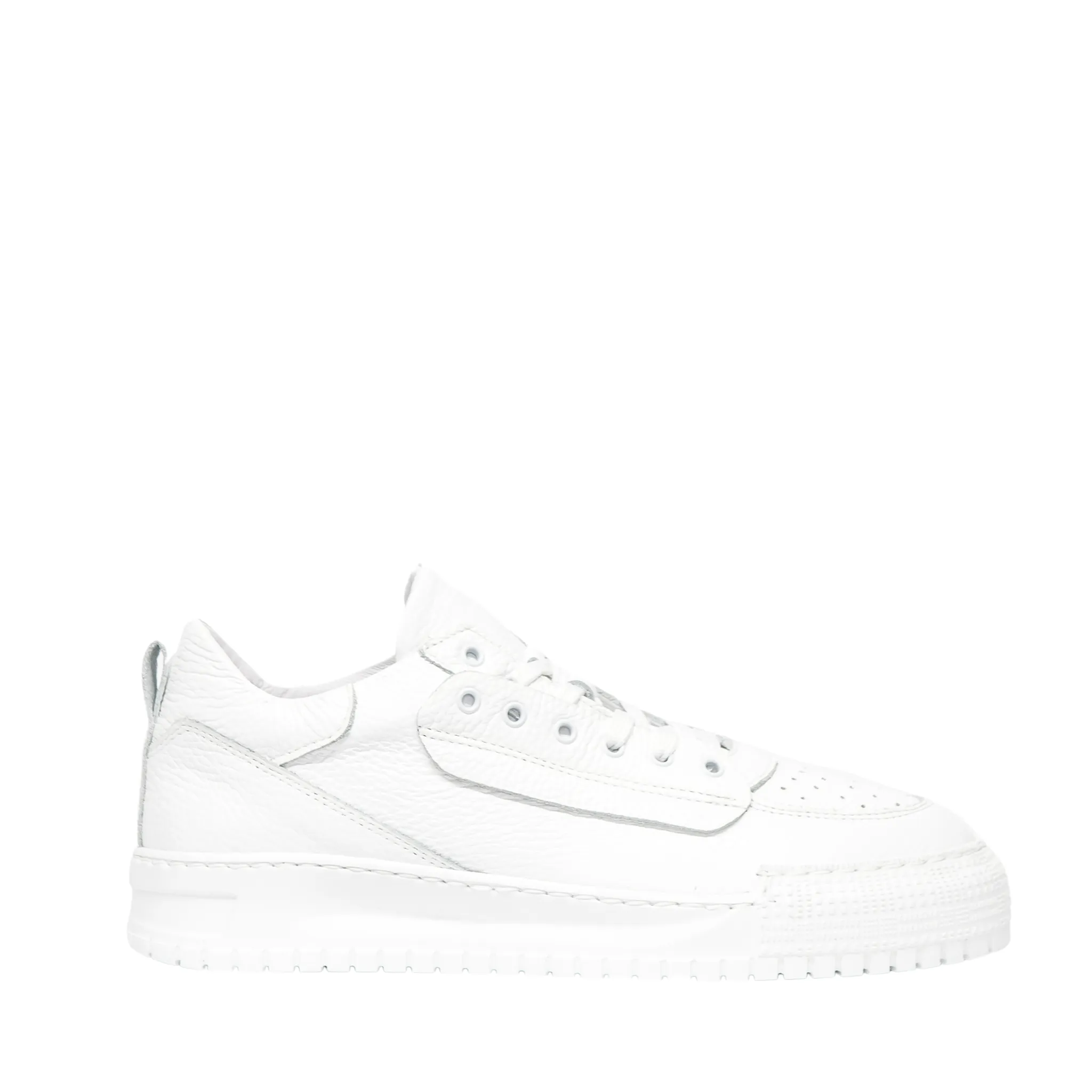 Cache Sneaker in White Leather