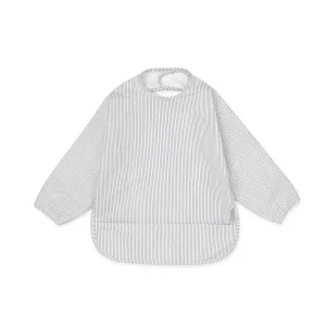 Cam Cam Copenhagen, Sleeved Bib Classic Stripes Blue