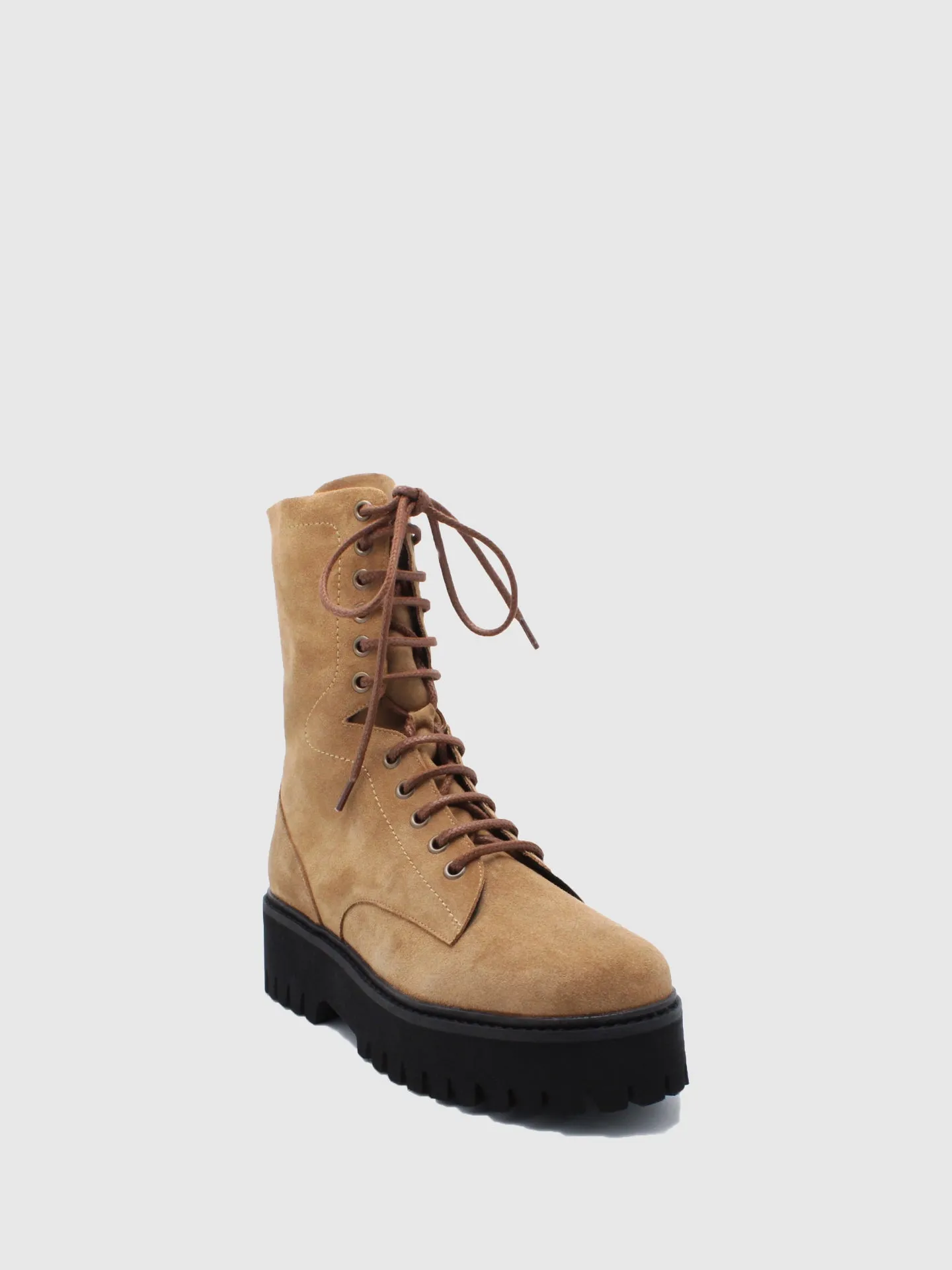 Camel Combat Boots