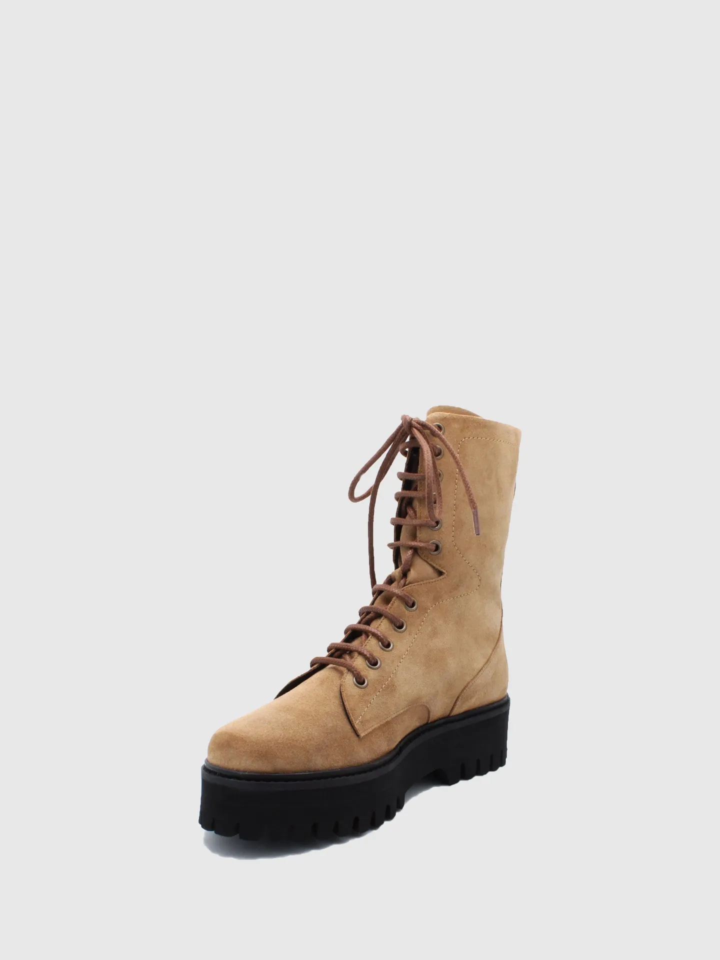 Camel Combat Boots