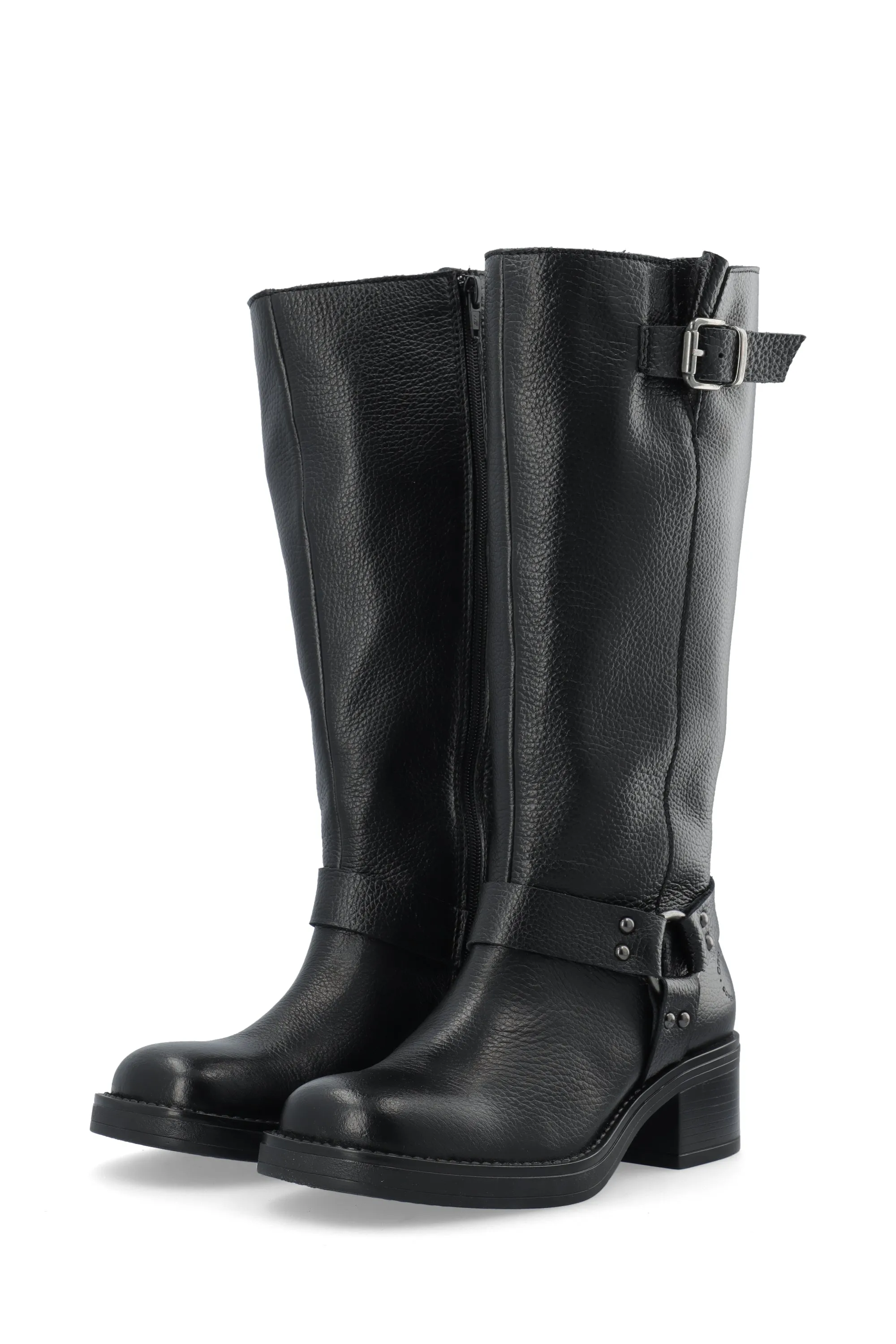 Casrikke Tall Biker Boots