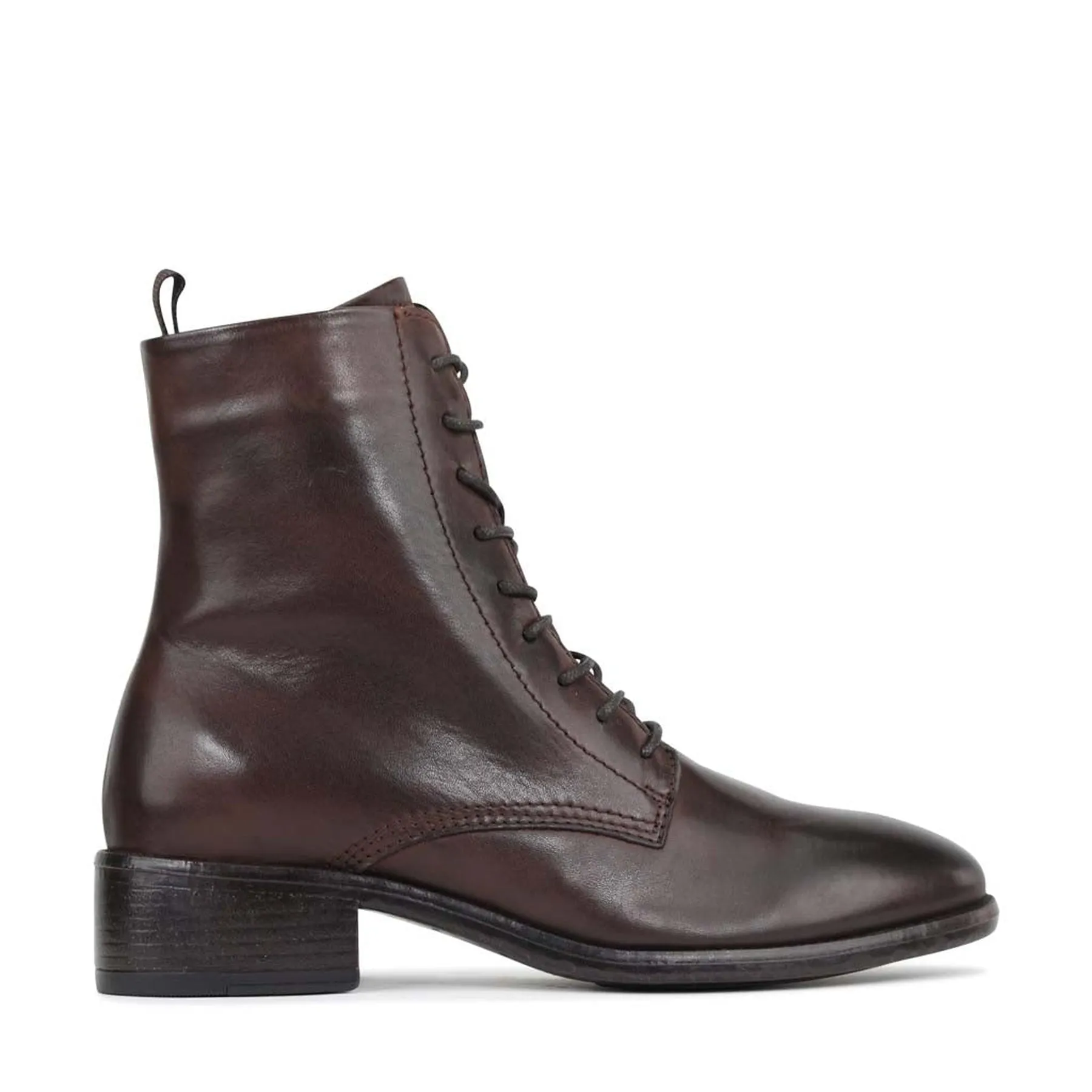 CELIA LEATHER ANKLE BOOT