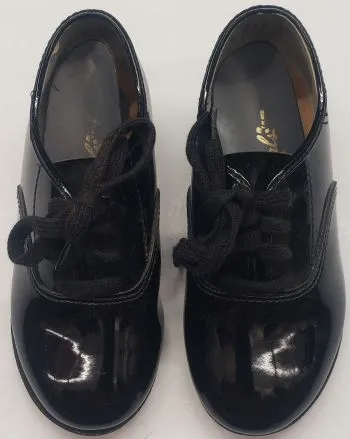 Cirilo -- Boy's Character Oxford -- Black Patent