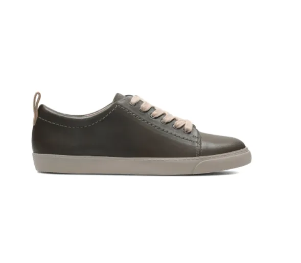 Clarks Glove Echo Grey Leather Women Sneakers