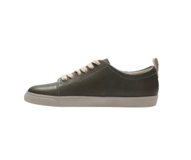 Clarks Glove Echo Grey Leather Women Sneakers