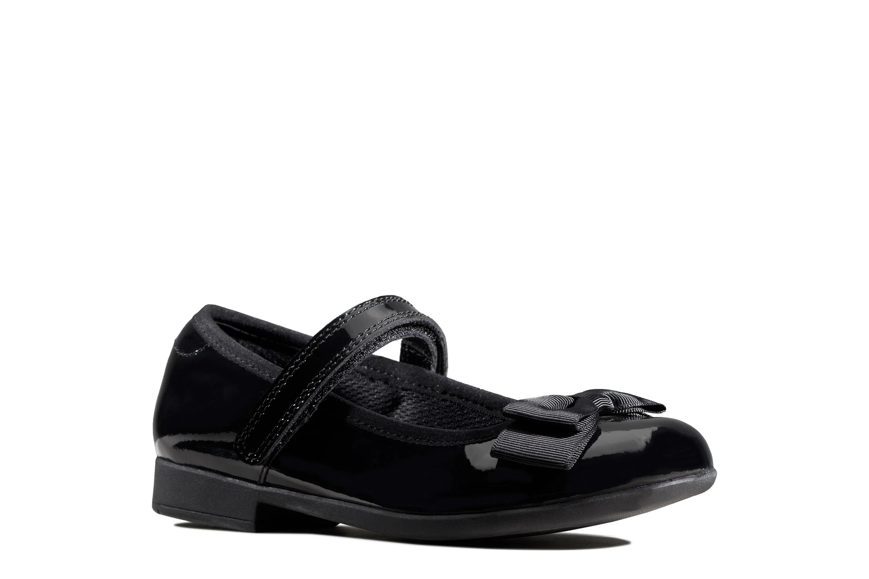 Clarks Scala Tap K 26142850 Black Patent