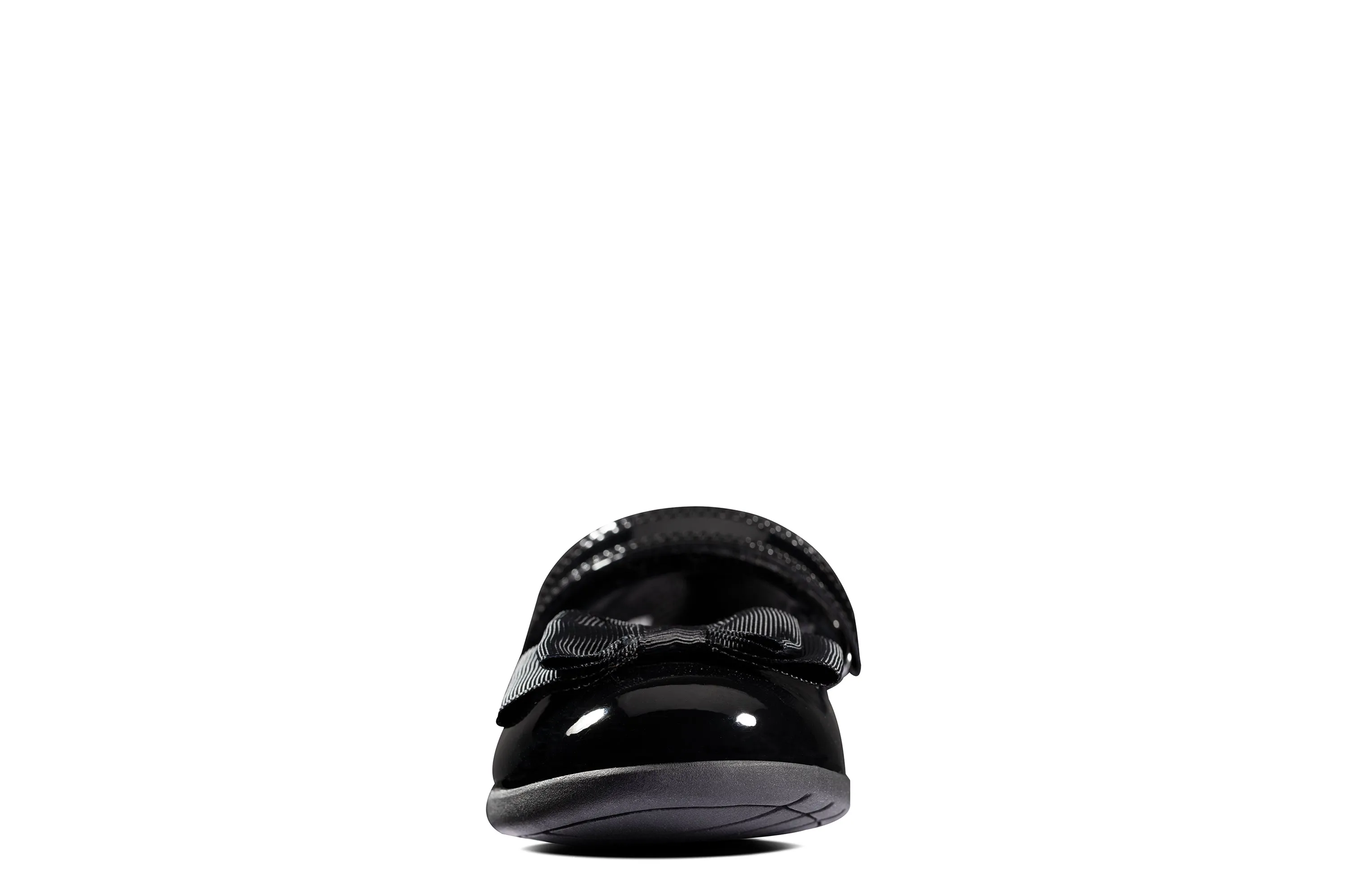 Clarks Scala Tap T Black Patent