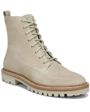 Cobblestone Suede Cabra Combat Boot