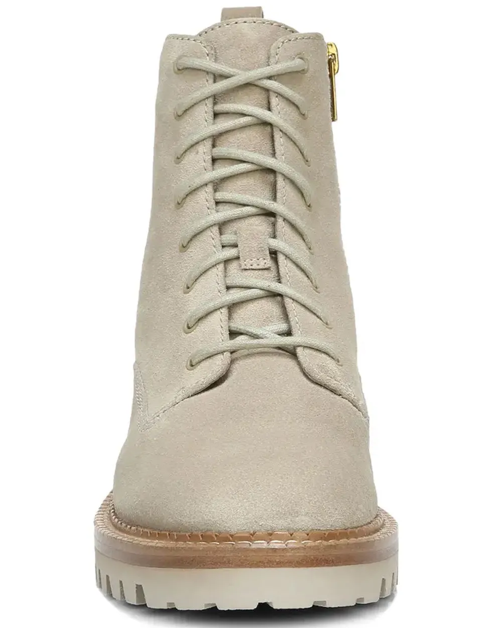 Cobblestone Suede Cabra Combat Boot