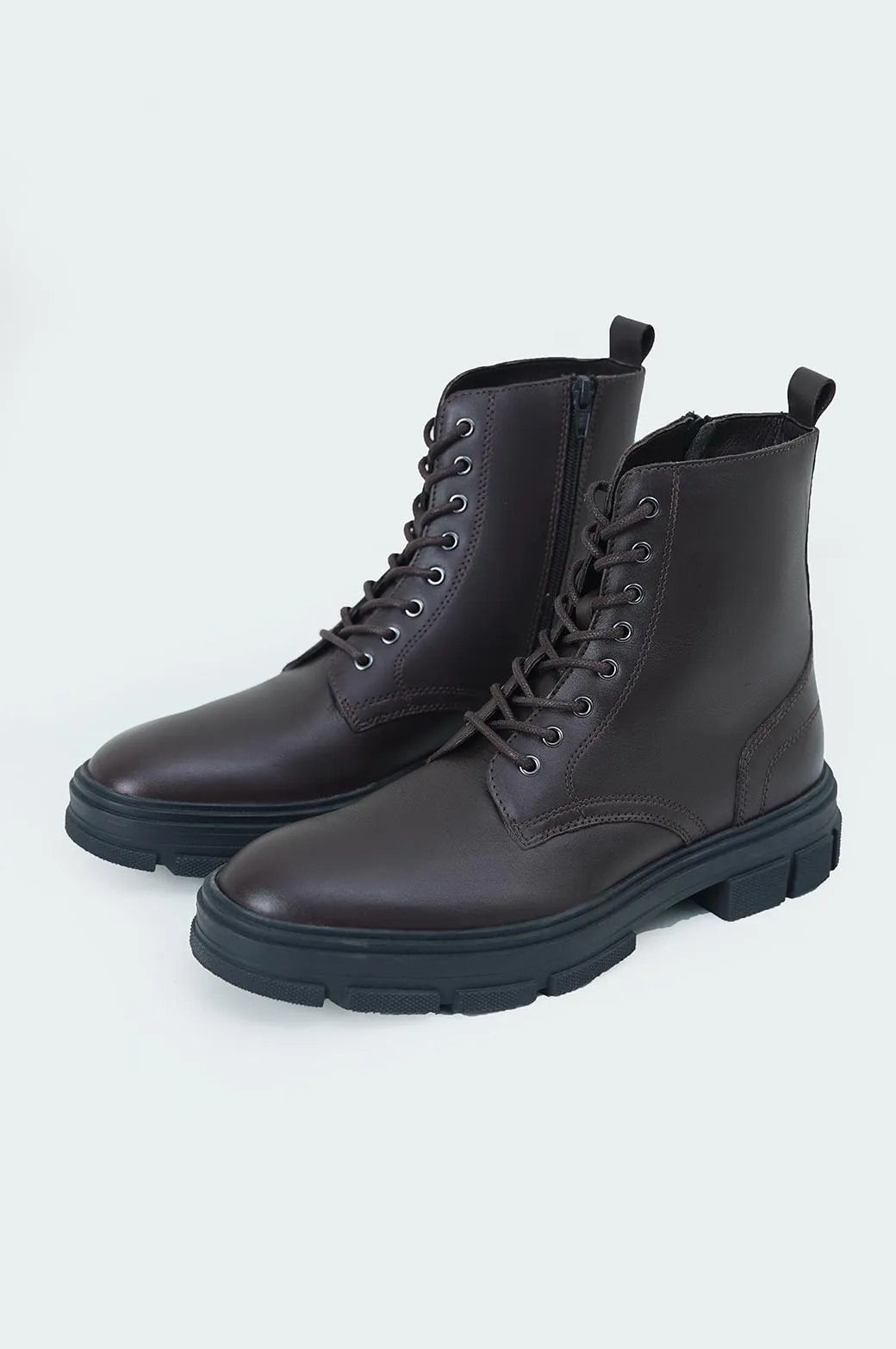 COMBAT LEATHER BOOTS