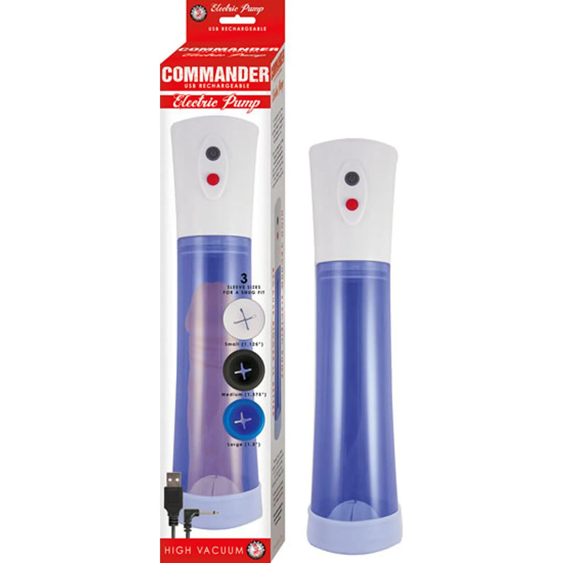 Commander Electric Pump - Blue