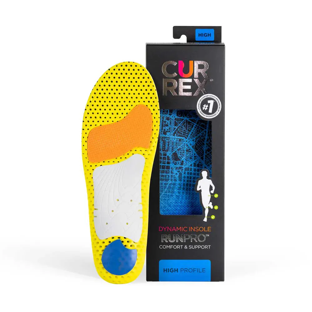 Currex RunPro Dynamic Insoles - High Profile