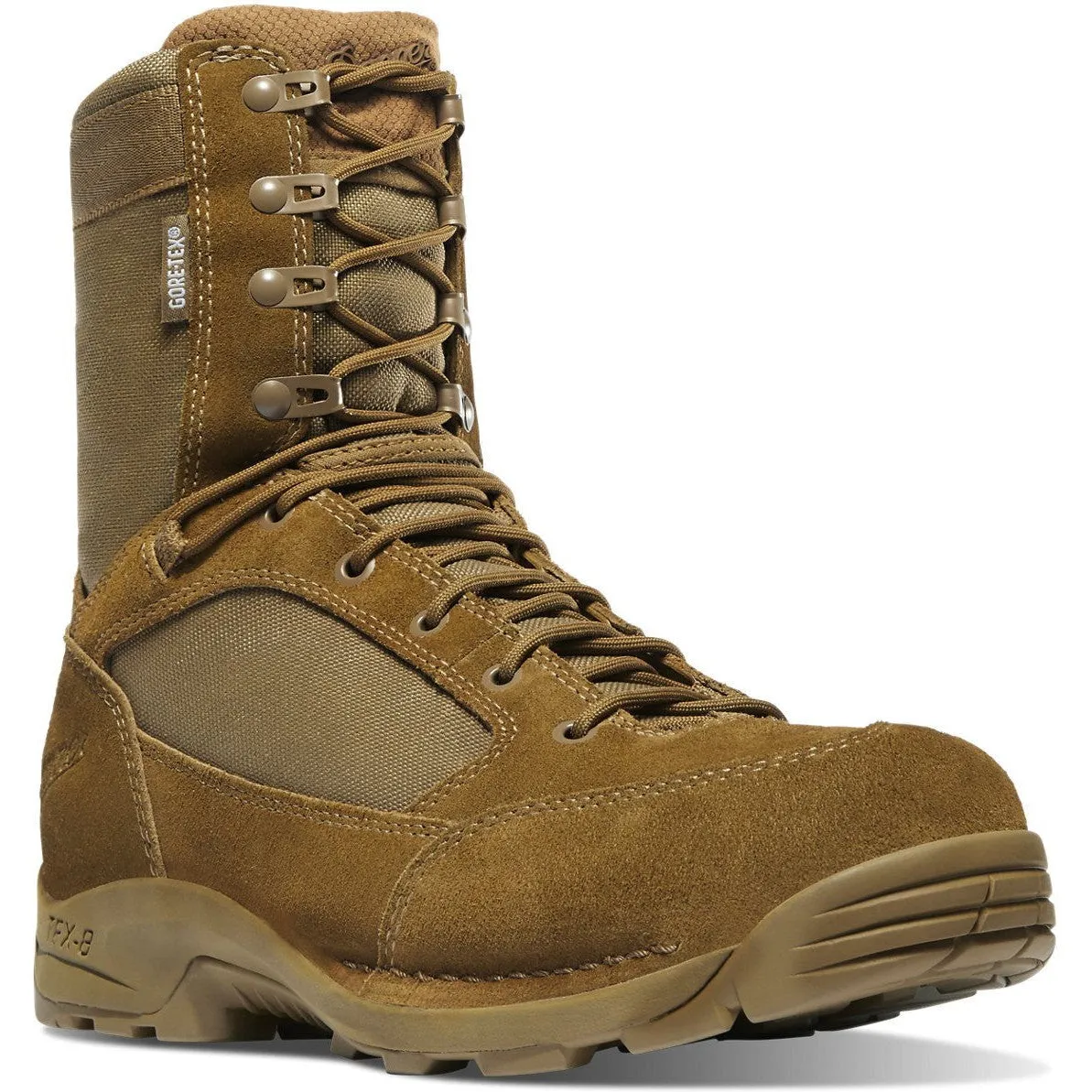 Danner Men's Desert TFX G3 8" Plain Toe WP Military Boot -Coyote- 24323