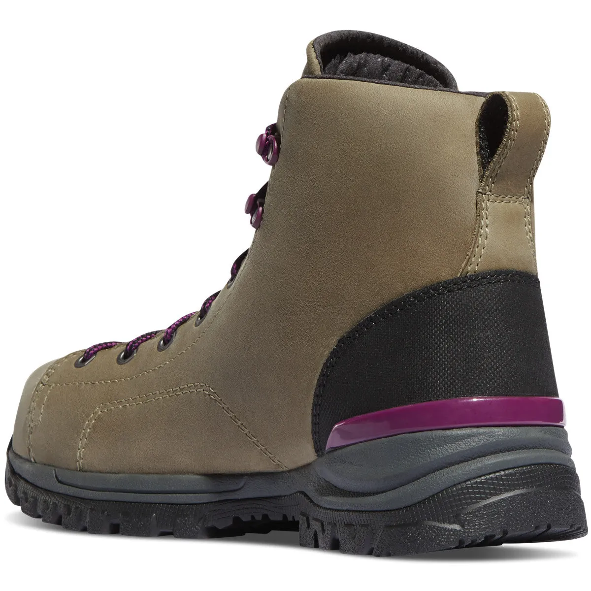 Danner Women's Stronghold 5" WP Comp Toe Work Boot - Gray - 16717