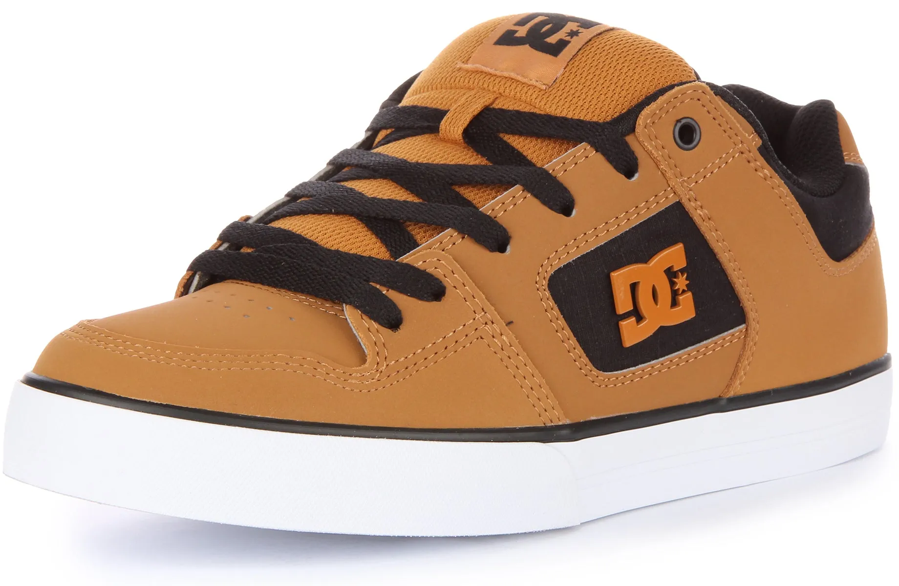 Dc Shoes Pure In Brown Black For Men