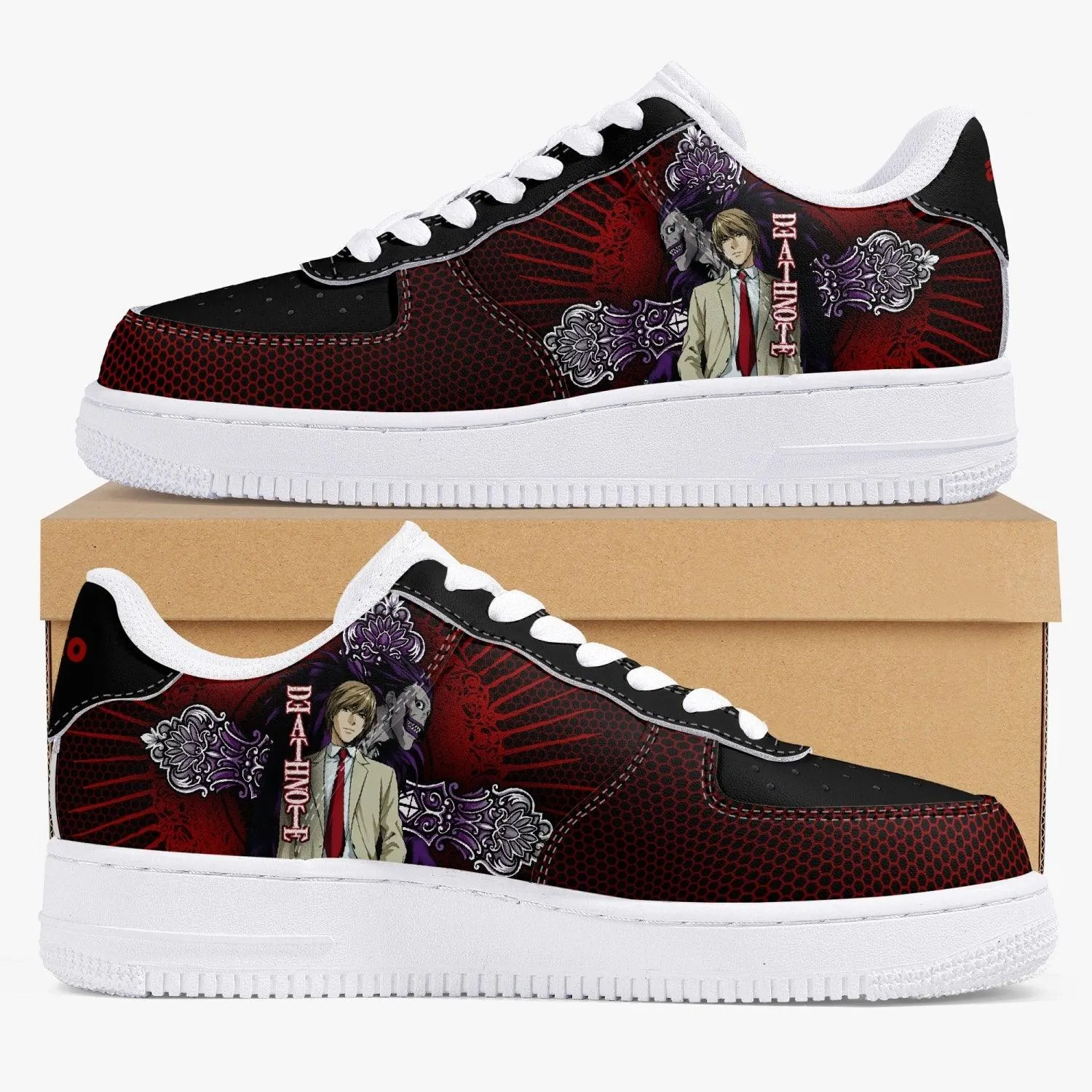 Death Note Light Yagami AF1 Anime Shoes