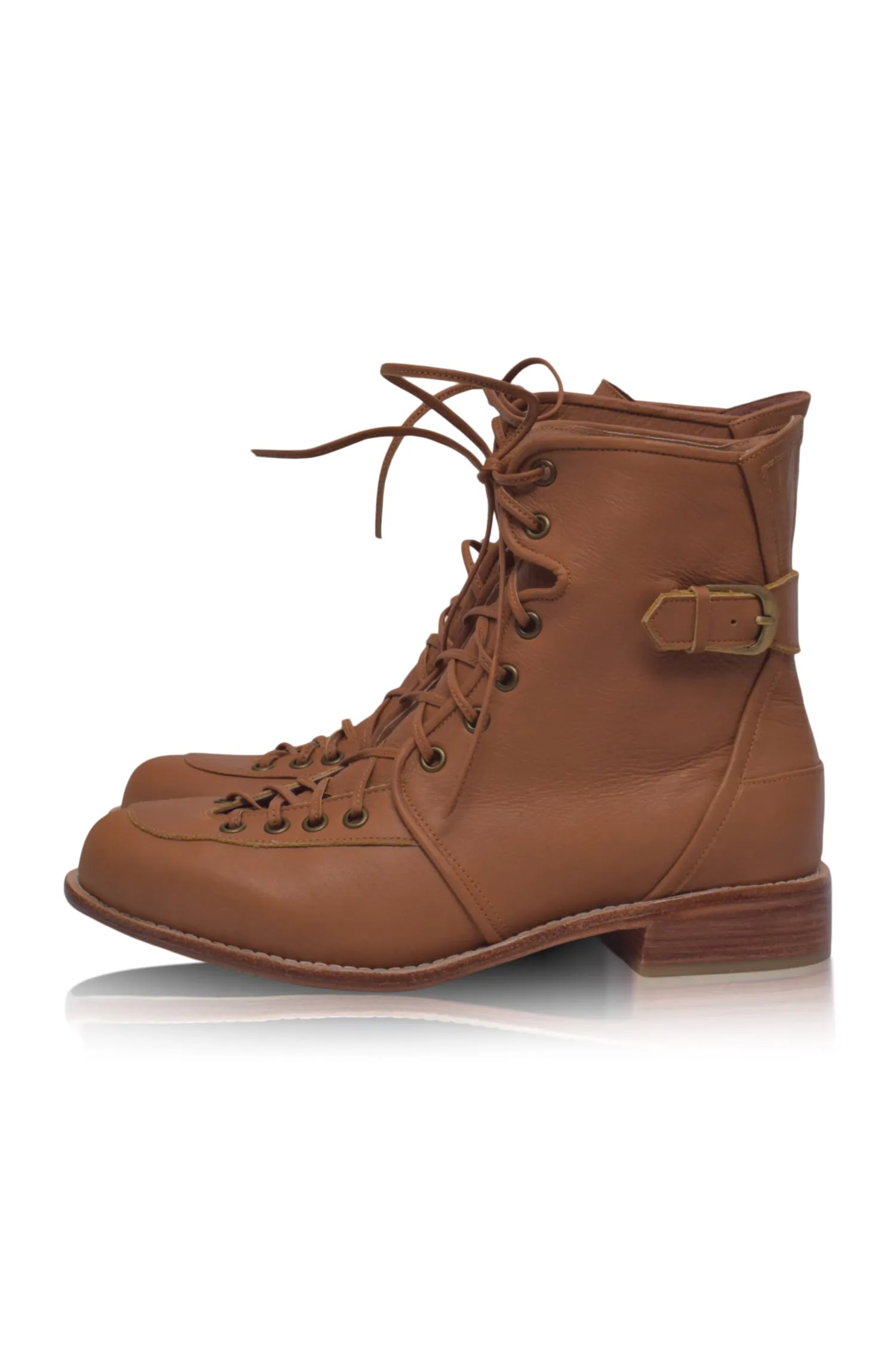 Desert Seeker Combat Leather Boots by ELF