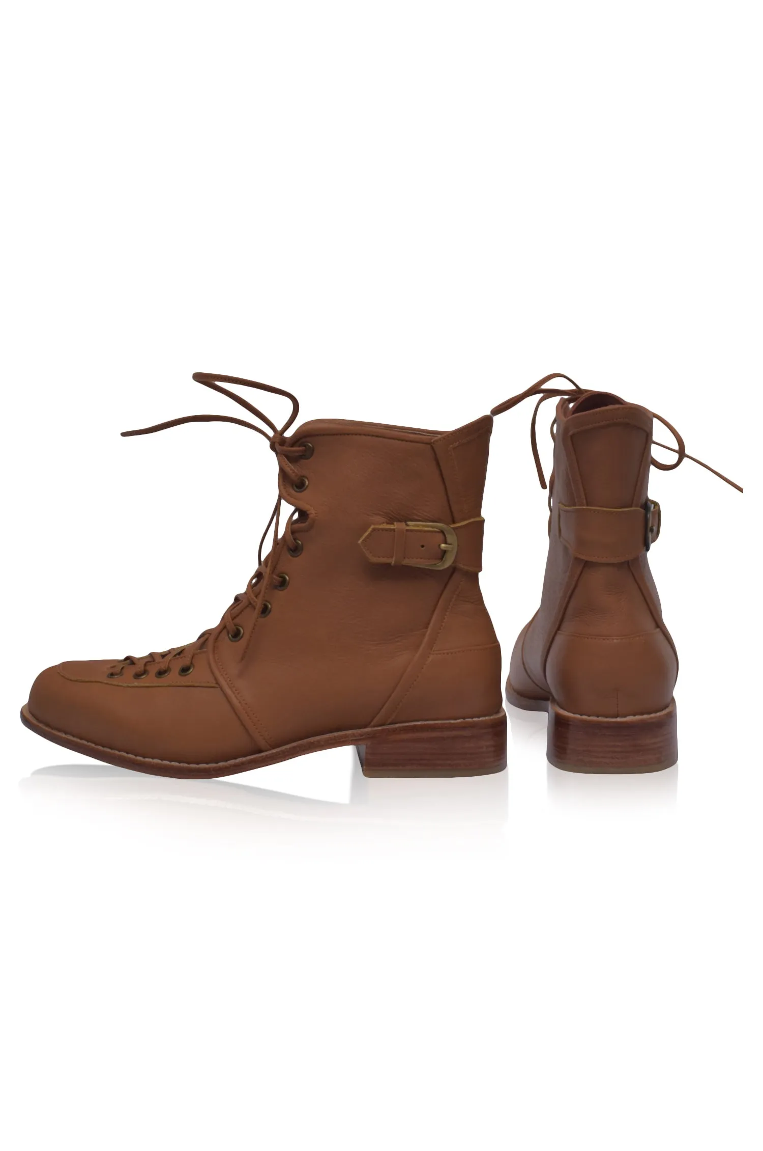 Desert Seeker Combat Leather Boots by ELF