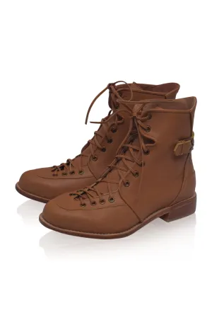 Desert Seeker Combat Leather Boots by ELF