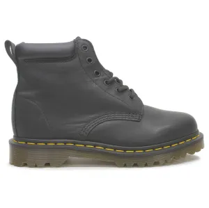 Dr. Martens 939 Ben 6 Eyelet Black Unisex Ankle Boots Leather - UK 6.5