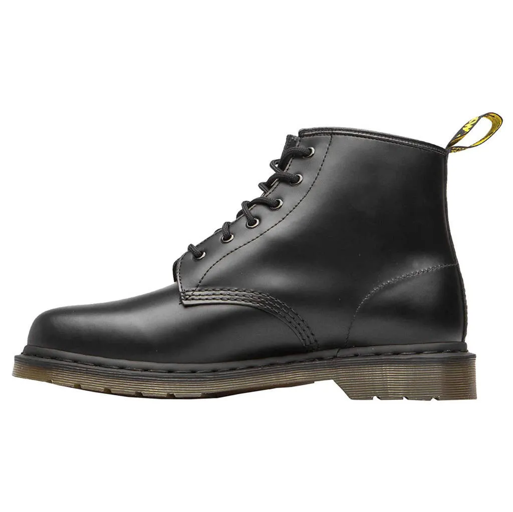 Dr. Martens Unisex Boots 101 Casual Lace-Up Ankle Combat Smooth Leather - UK 6.5