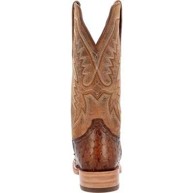 DURANGO MENS PRCA COLLECTION FULL-QUILL OSTRICH WESTERN BOOT STYLE DDB0463