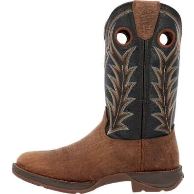 Durango Men's Rebel 12" Round Toe Western Work Boot -Oak Bark- DDB0428