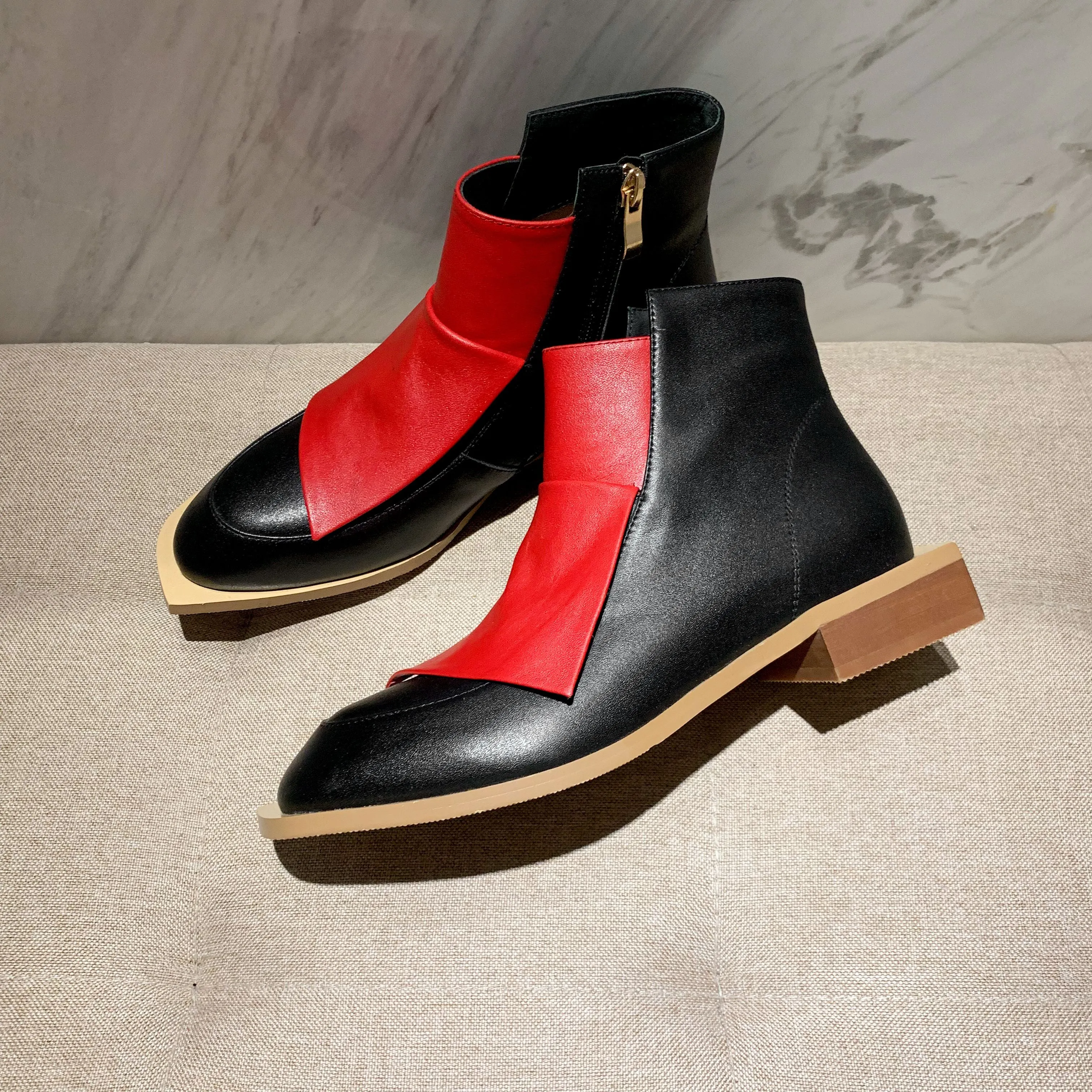 Ember Unique Ankle Boots