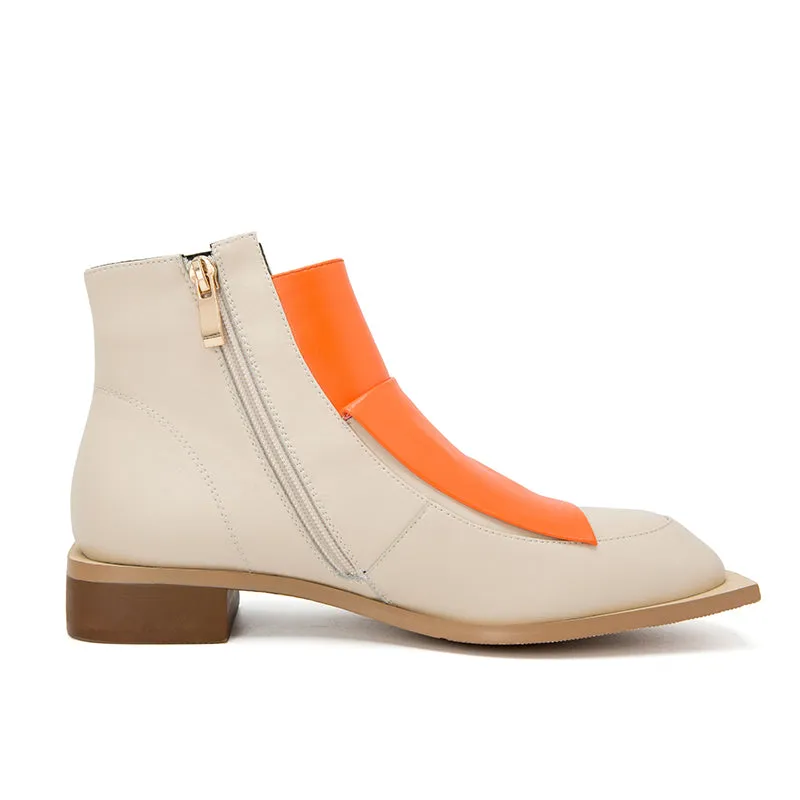 Ember Unique Ankle Boots