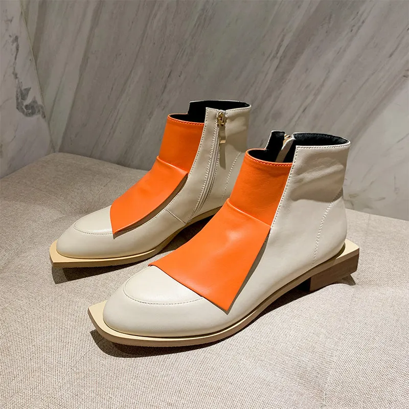 Ember Unique Ankle Boots