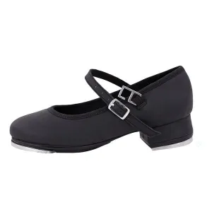 Eurotard Girls Flap Buckle Leather Tap Shoe