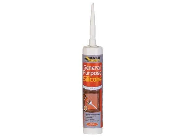 Everbuild General Purpose Clear Silicone (00577489)