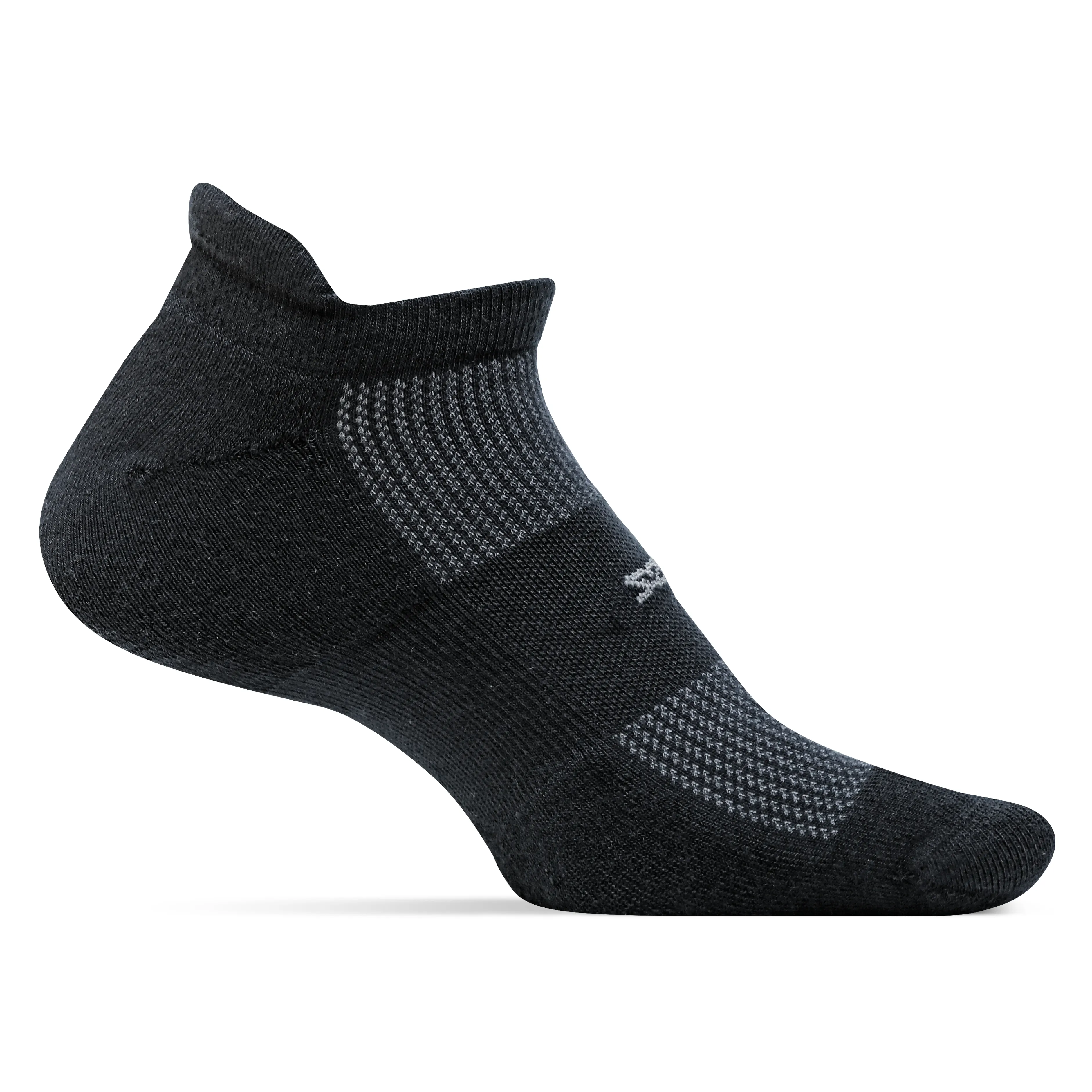 Feetures High Performance Ultra Light No Show Tab - Black