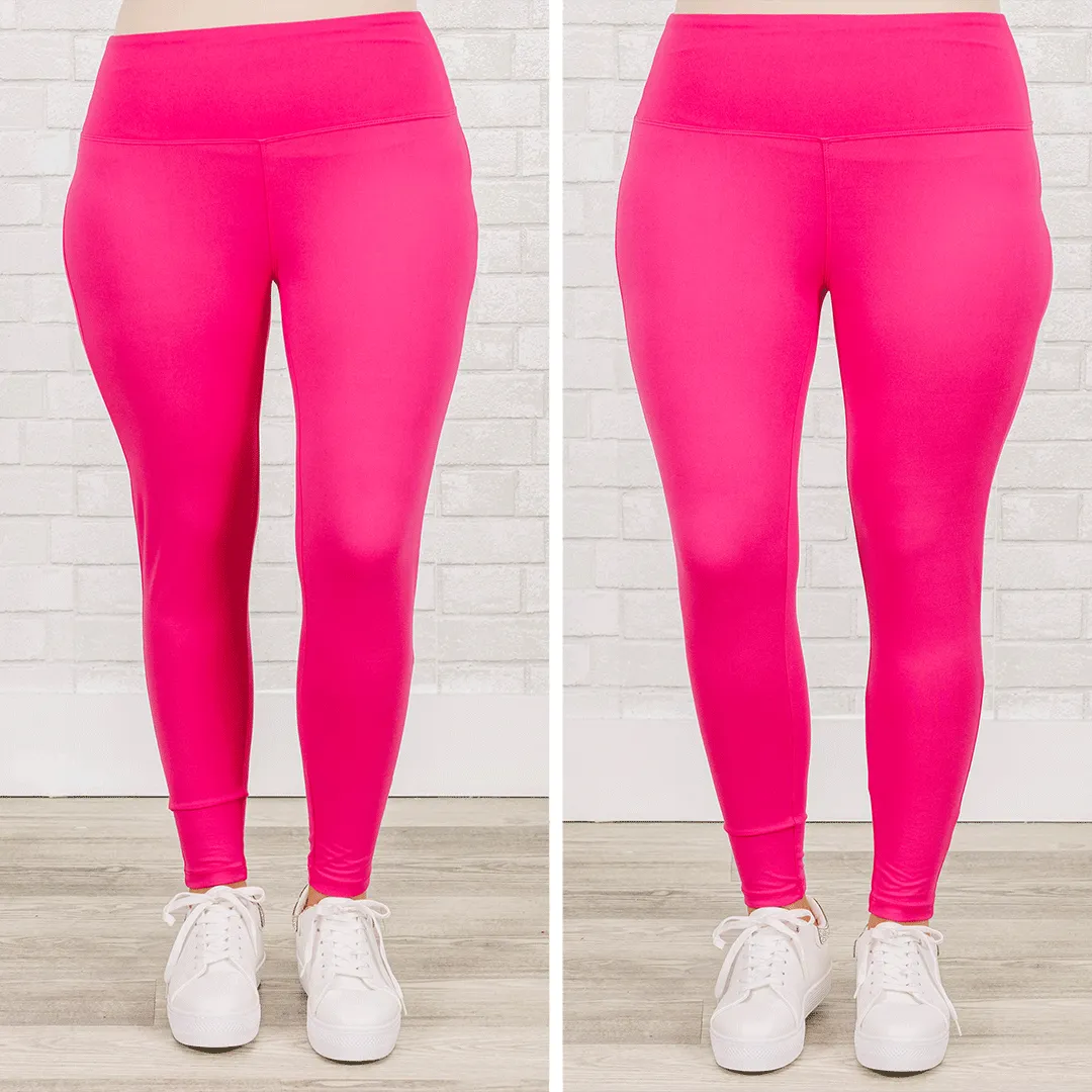 First Place Leggings, Magenta