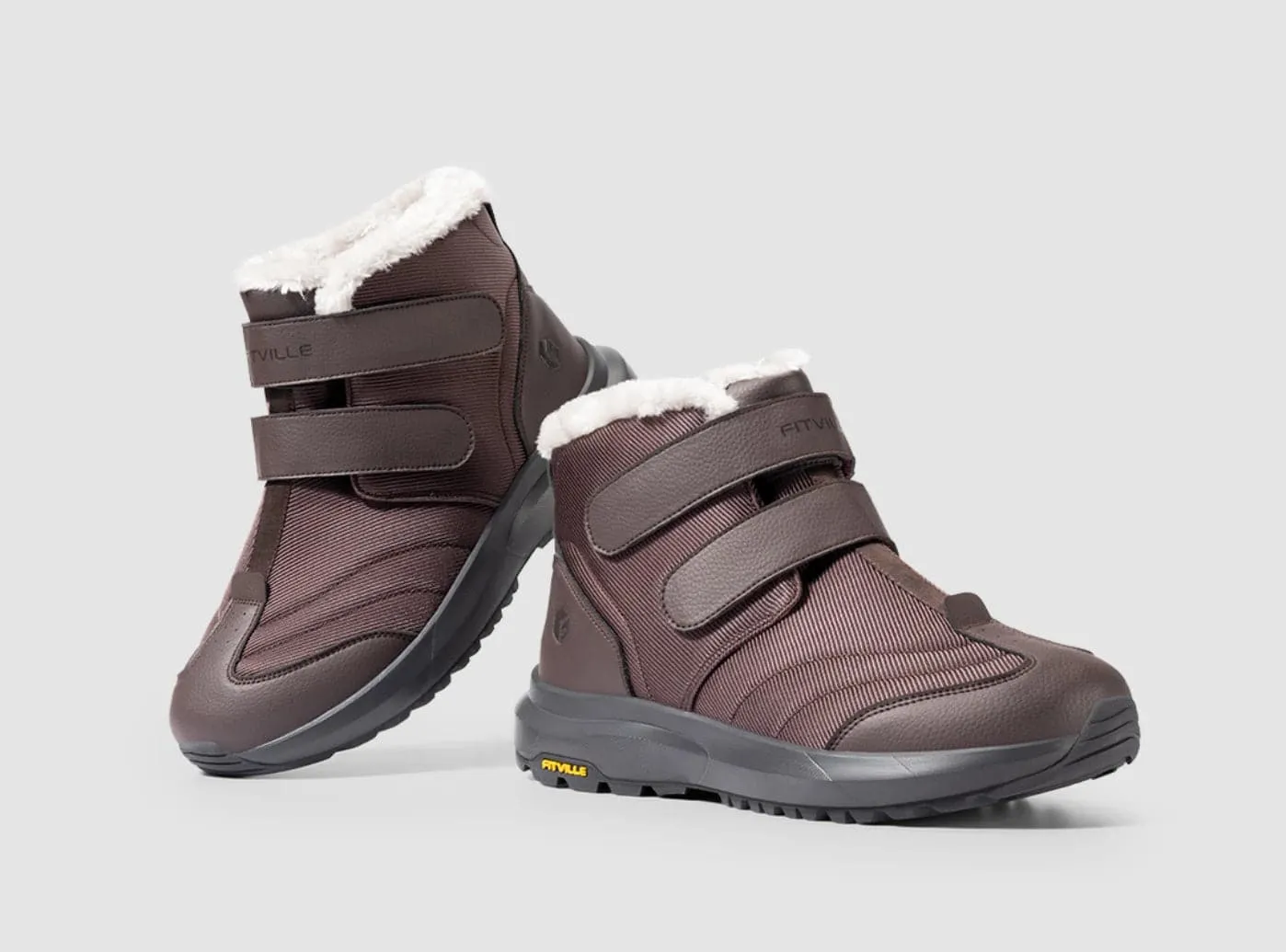 FitVille Men's CozyCore Winter Boots V3