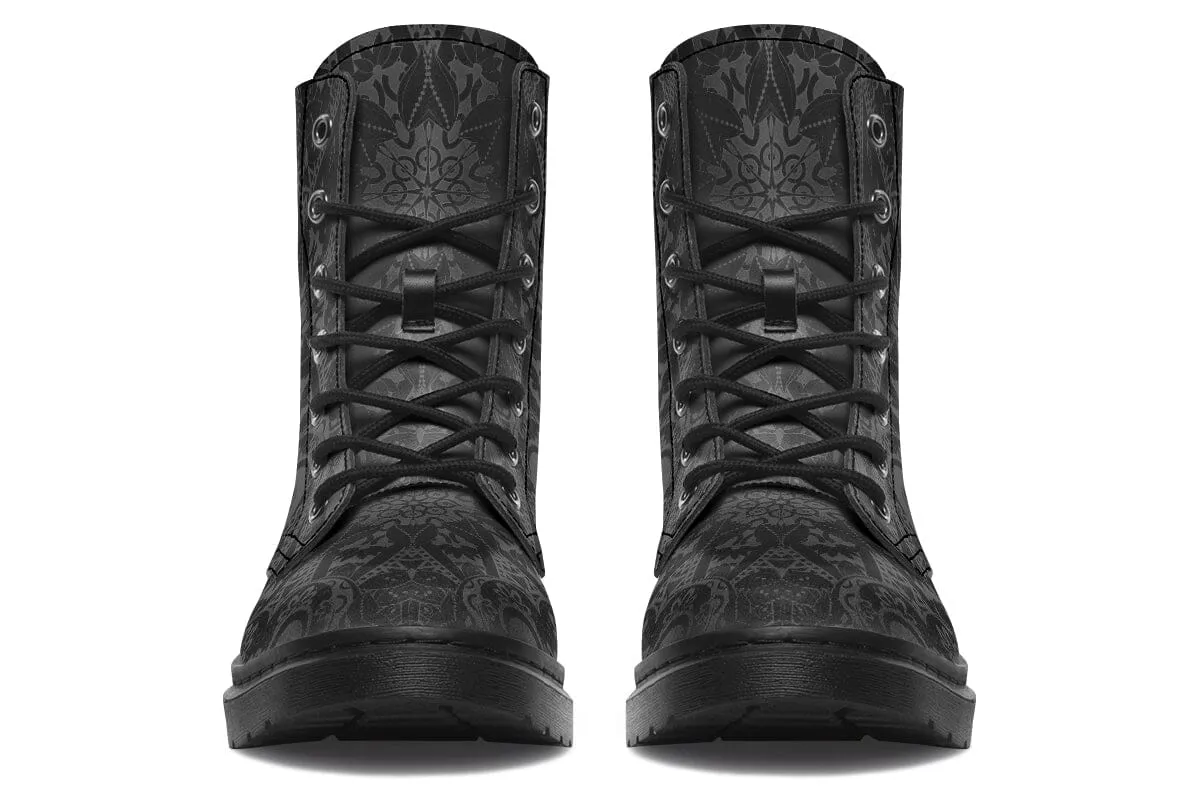 Ghost Mandala Combat Boots