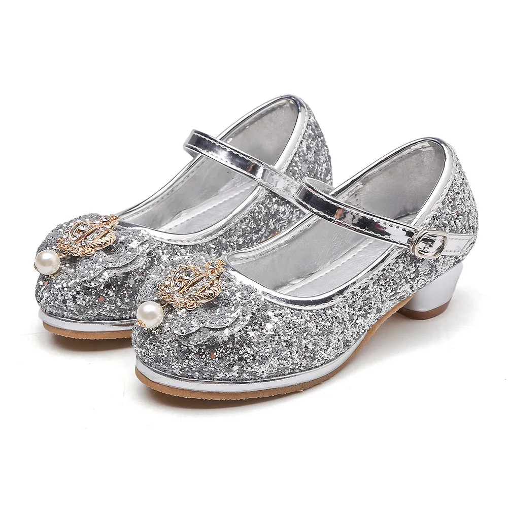 Girl's Shining Mary Jane Shoes Performance Pumps(Toddler/Little Kid)