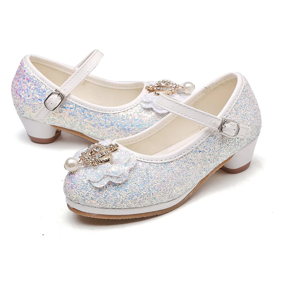 Girl's Shining Mary Jane Shoes Performance Pumps(Toddler/Little Kid)