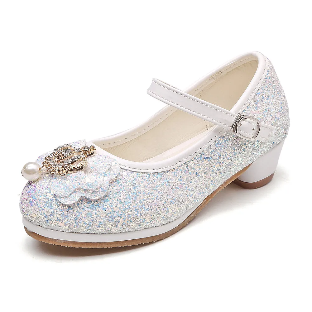 Girl's Shining Mary Jane Shoes Performance Pumps(Toddler/Little Kid)