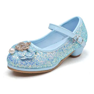 Girl's Shining Mary Jane Shoes Performance Pumps(Toddler/Little Kid)