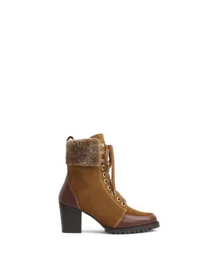 Heeled Uxbridge - Tan Suede