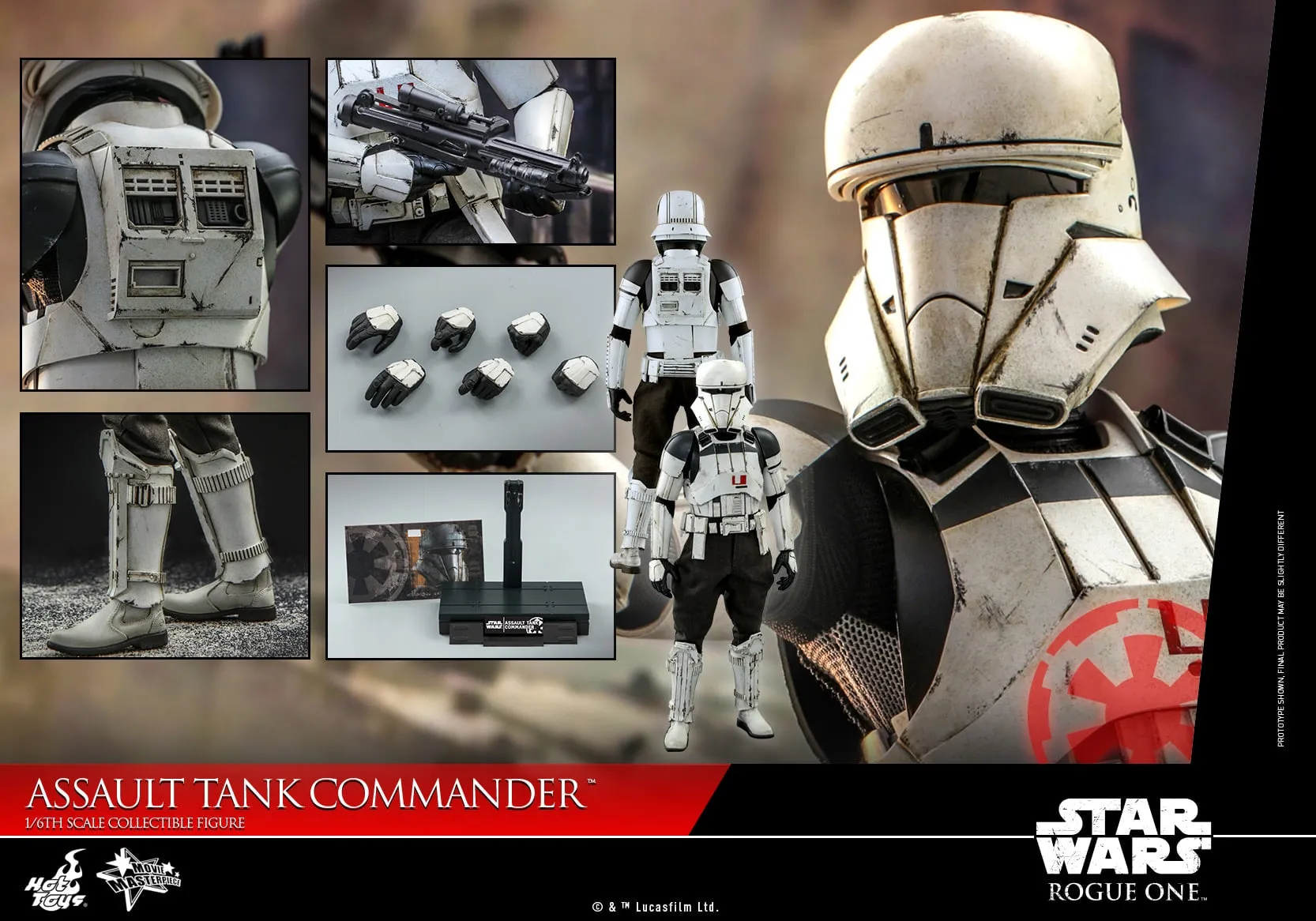 Hot Toys - MMS587 - Star Wars: Rogue One™  - 1/6th scale Assault Tank Commander Collectible Figure