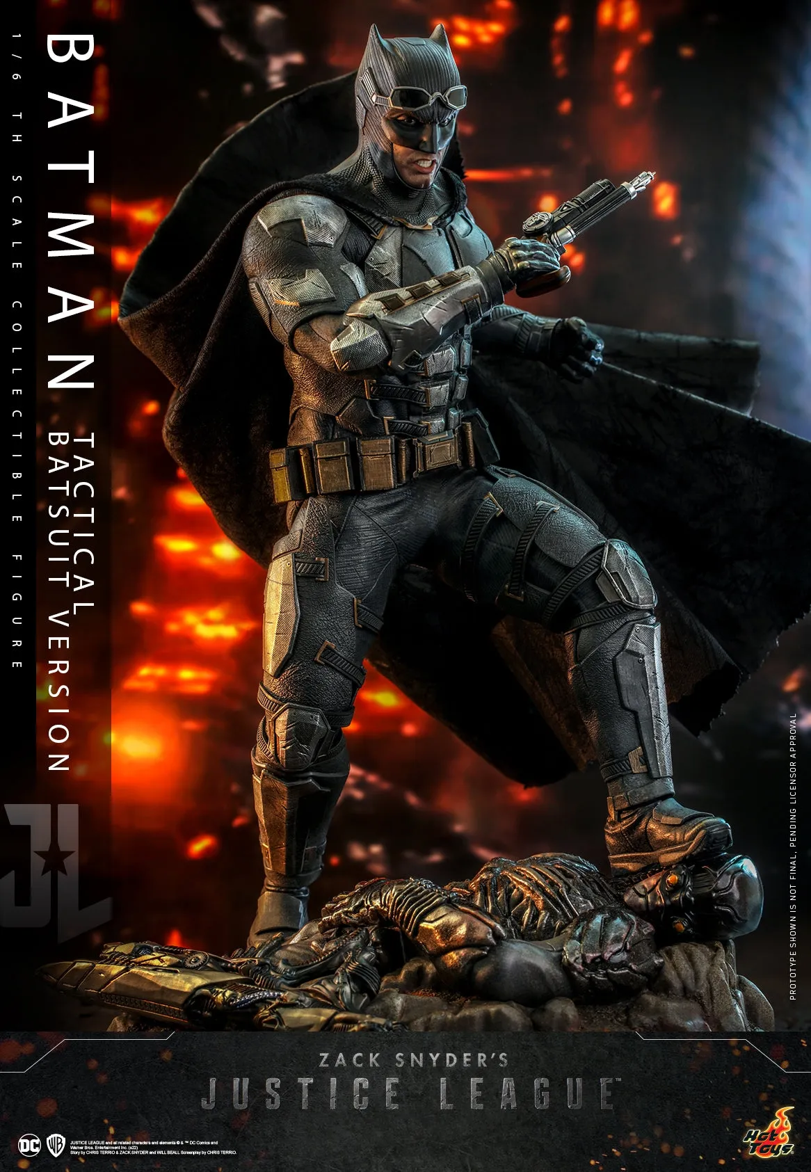 Hot Toys - TMS085 - Zack Snyder's Justice League - 1/6th scale Batman (Tactical Batsuit Version) Collectible Figure