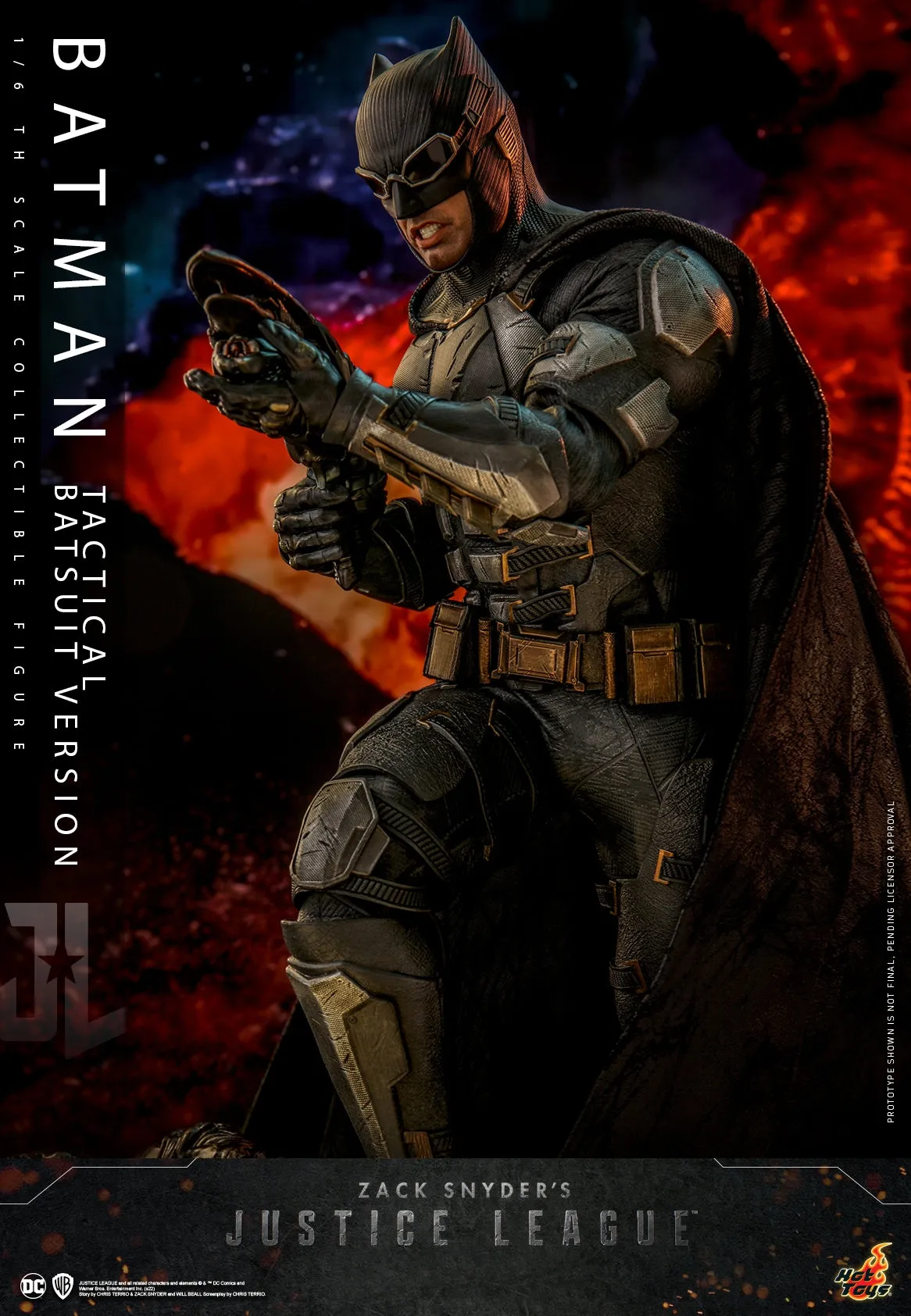 Hot Toys - TMS085 - Zack Snyder's Justice League - 1/6th scale Batman (Tactical Batsuit Version) Collectible Figure