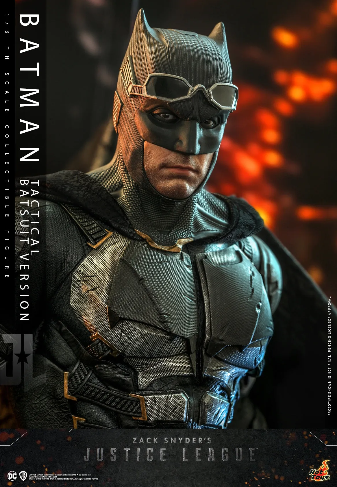 Hot Toys - TMS085 - Zack Snyder's Justice League - 1/6th scale Batman (Tactical Batsuit Version) Collectible Figure