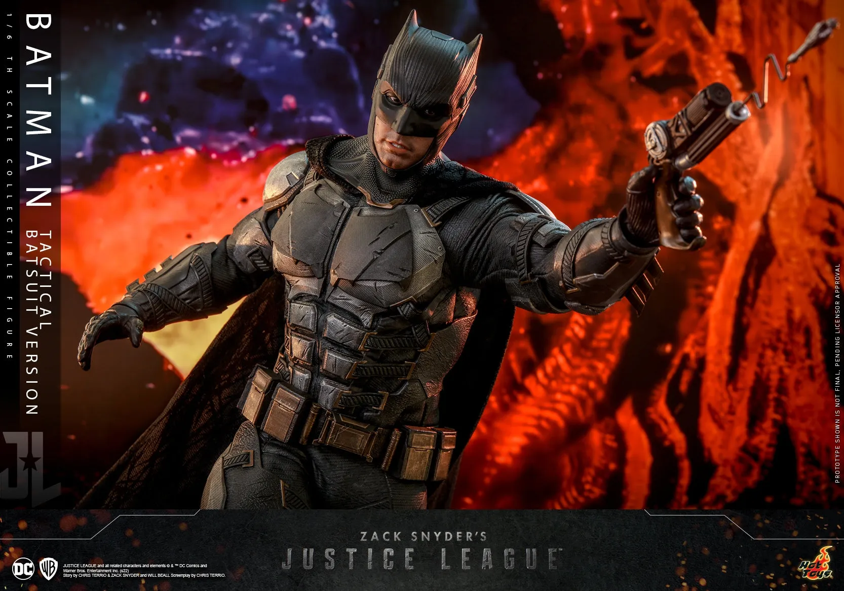 Hot Toys - TMS085 - Zack Snyder's Justice League - 1/6th scale Batman (Tactical Batsuit Version) Collectible Figure