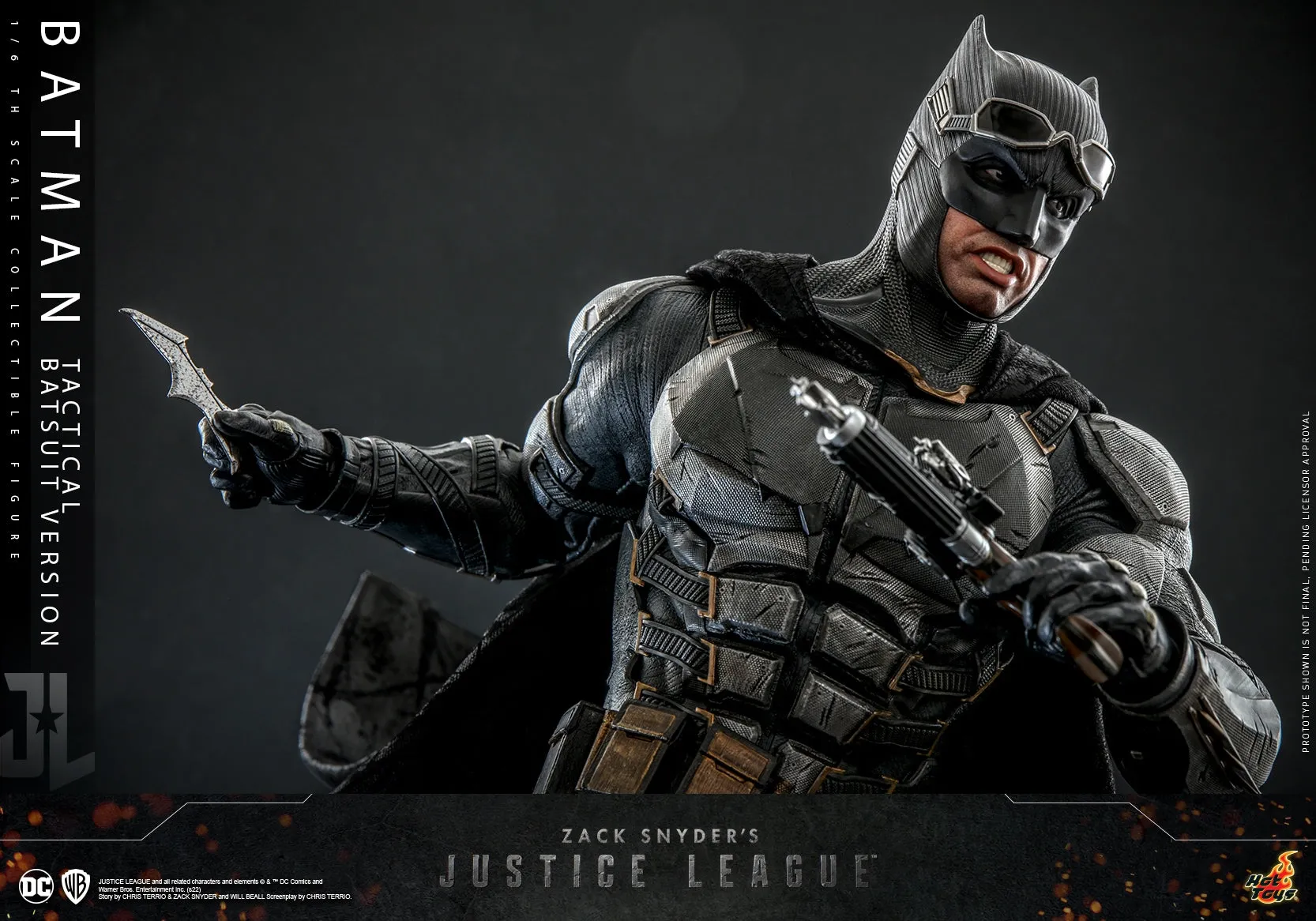 Hot Toys - TMS085 - Zack Snyder's Justice League - 1/6th scale Batman (Tactical Batsuit Version) Collectible Figure